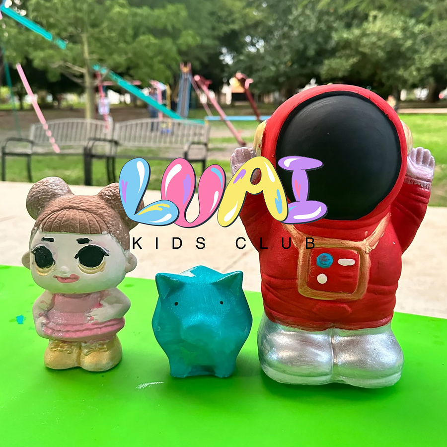 Talleres de Figuras de Yeso — LUAI Kids Club, Colima